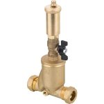 Kombinirani solarni separator zraka model LKS s kuglastim ventilom