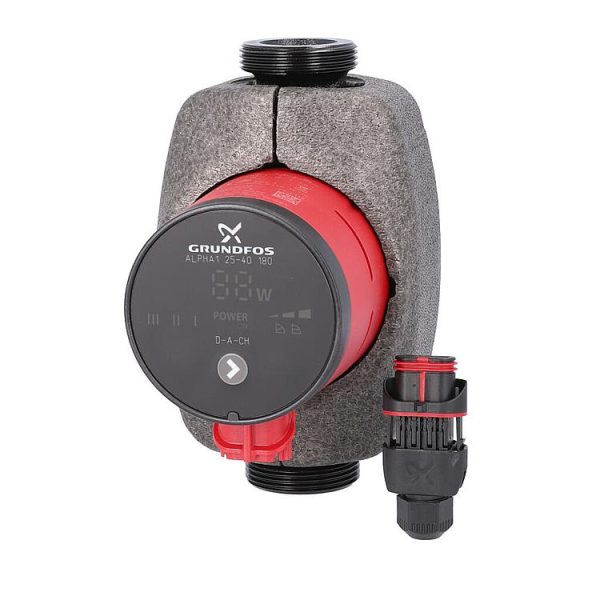 Cirkulacijska pumpa Grundfos Alpha 1, nehrđajući čelik, ukupna dužina 150 mm